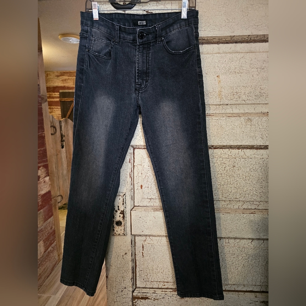 Men's JOHNATHAN MARTIN black Jeans Sz. 30X30 GUC!